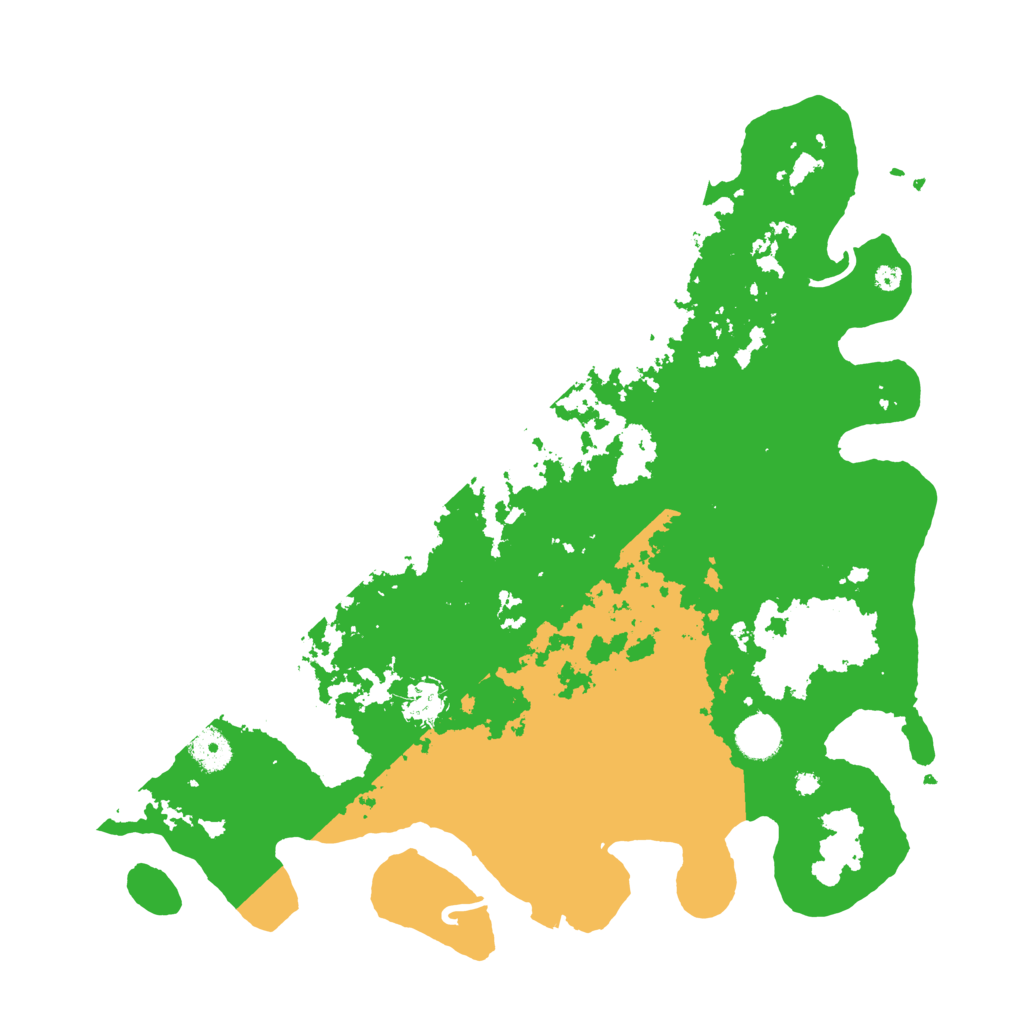 Biome Rust Map: Procedural Map, Size: 4000, Seed: 32451