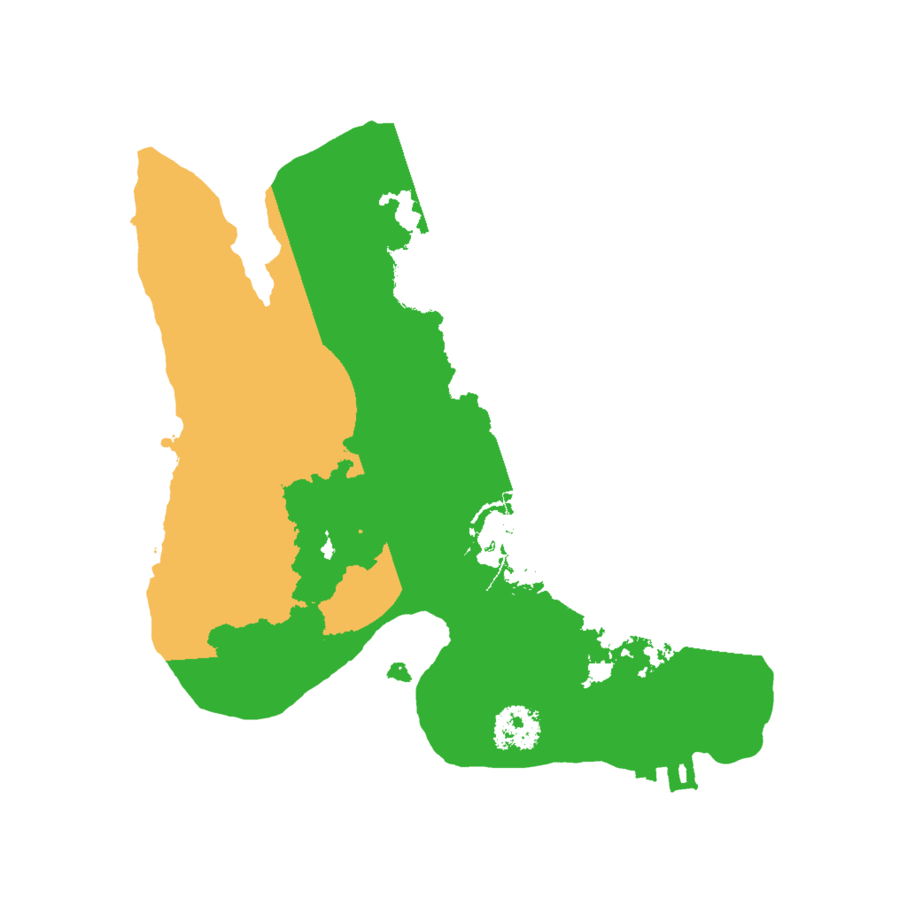 Biome Rust Map: Procedural Map, Size: 2000, Seed: 1402105906