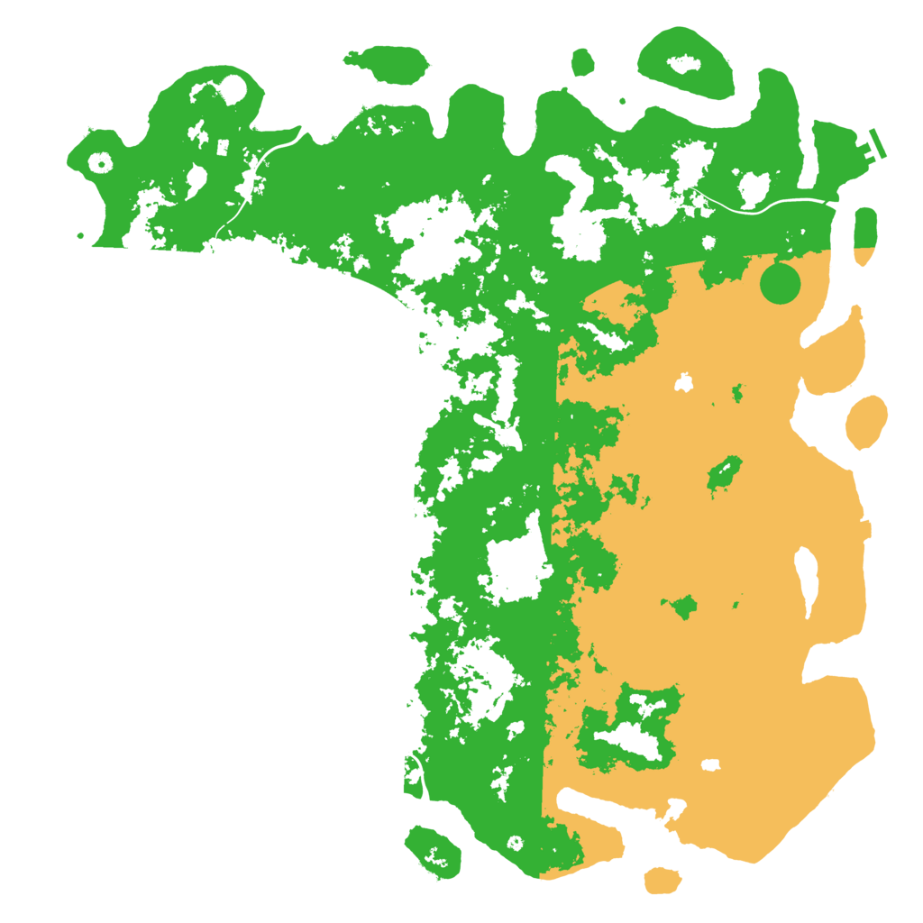 Biome Rust Map: Procedural Map, Size: 6000, Seed: 331622848