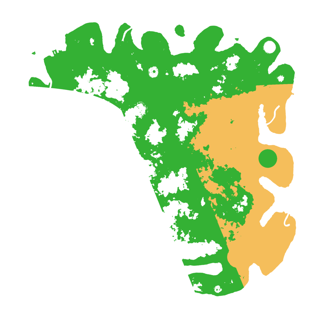 Biome Rust Map: Procedural Map, Size: 4500, Seed: 14236981