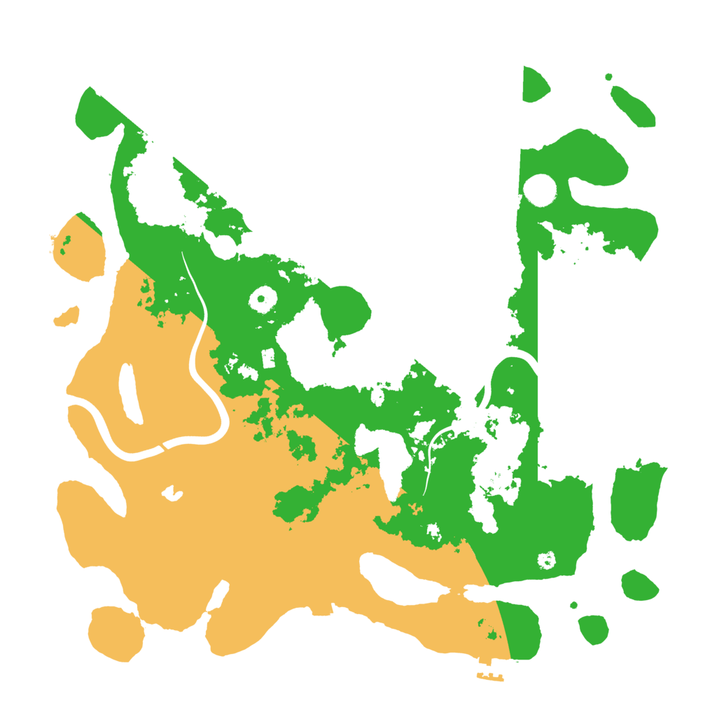 Biome Rust Map: Procedural Map, Size: 4000, Seed: 9505