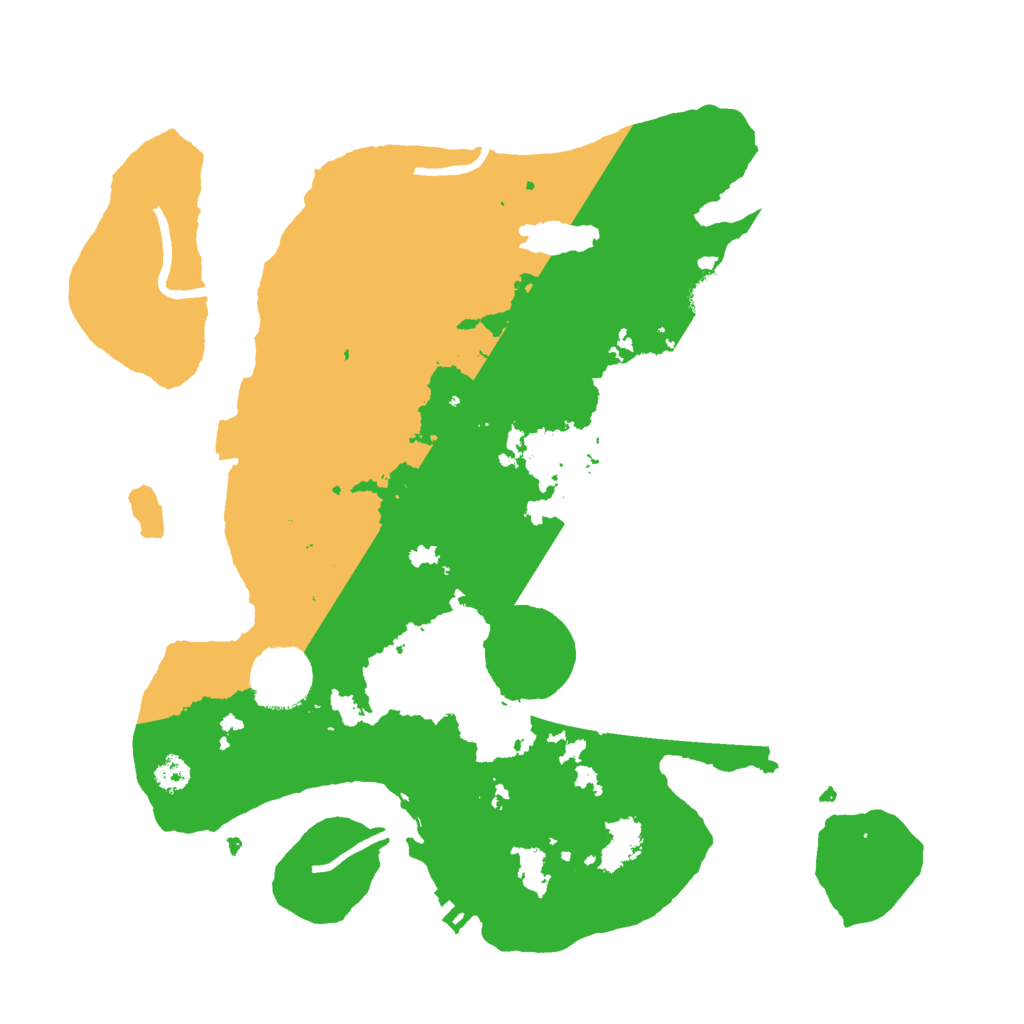 Biome Rust Map: Procedural Map, Size: 3000, Seed: 618553396