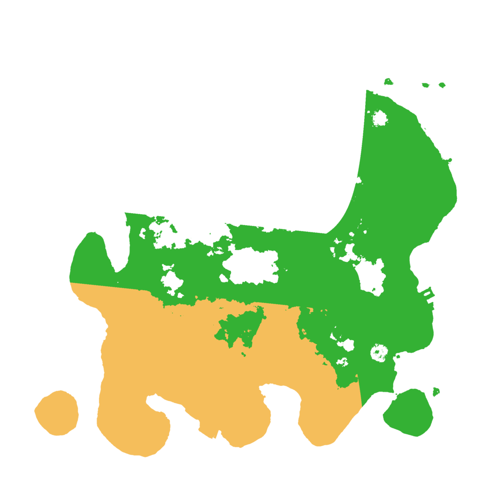 Biome Rust Map: Procedural Map, Size: 3000, Seed: 726