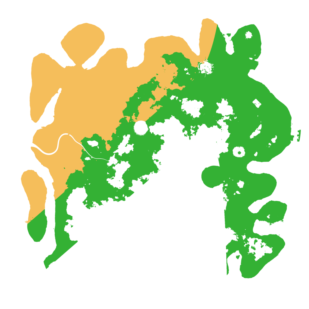 Biome Rust Map: Procedural Map, Size: 3950, Seed: 4081996