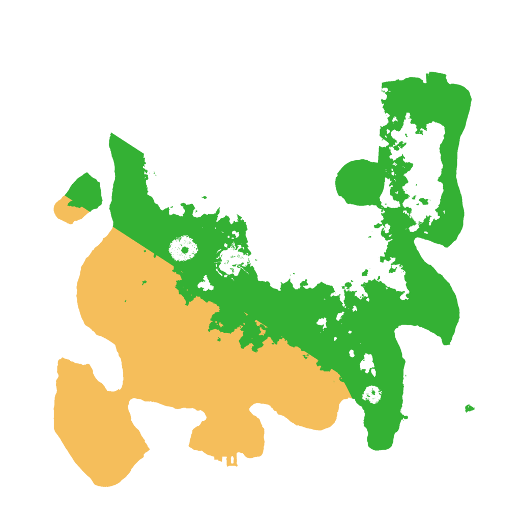 Biome Rust Map: Procedural Map, Size: 3000, Seed: 1897047477