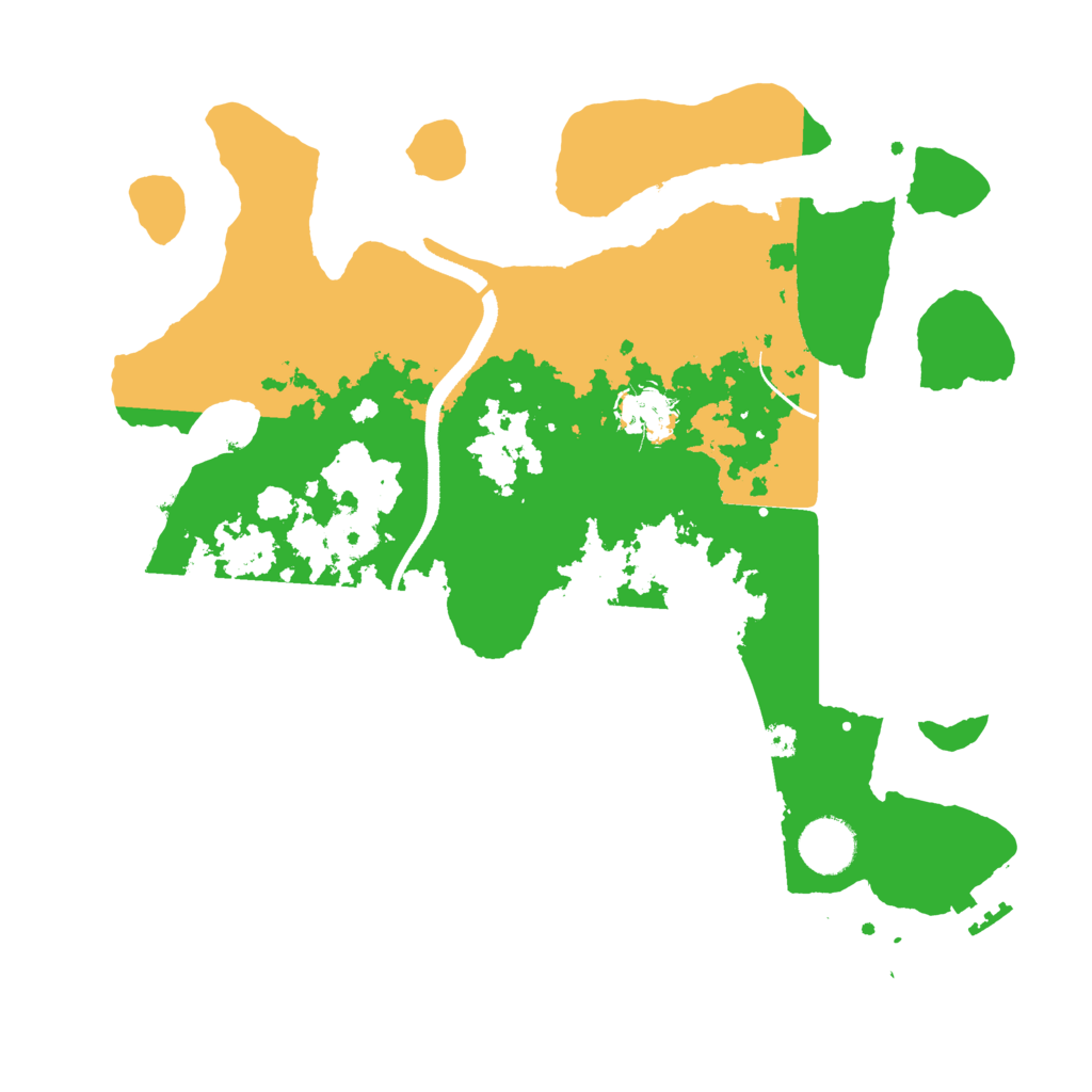 Biome Rust Map: Procedural Map, Size: 3400, Seed: 38531850