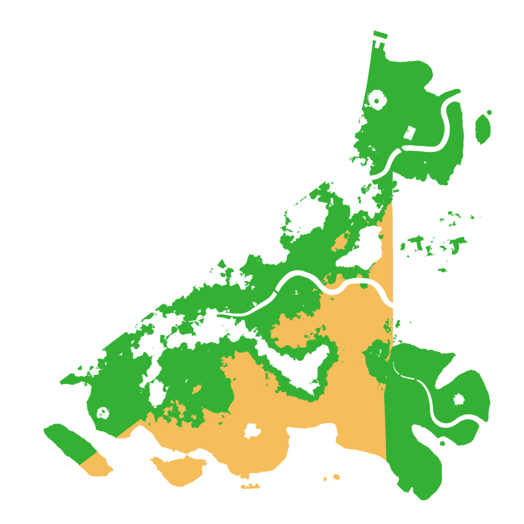 Biome Rust Map: Procedural Map, Size: 4250, Seed: 24105800