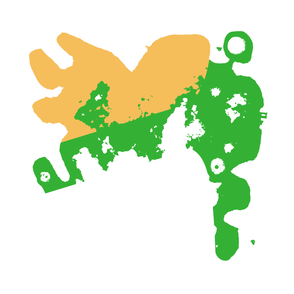 Biome Rust Map: Procedural Map, Size: 3000, Seed: 10838