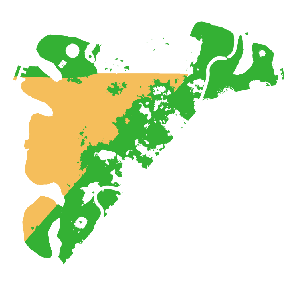 Biome Rust Map: Procedural Map, Size: 3900, Seed: 82618611
