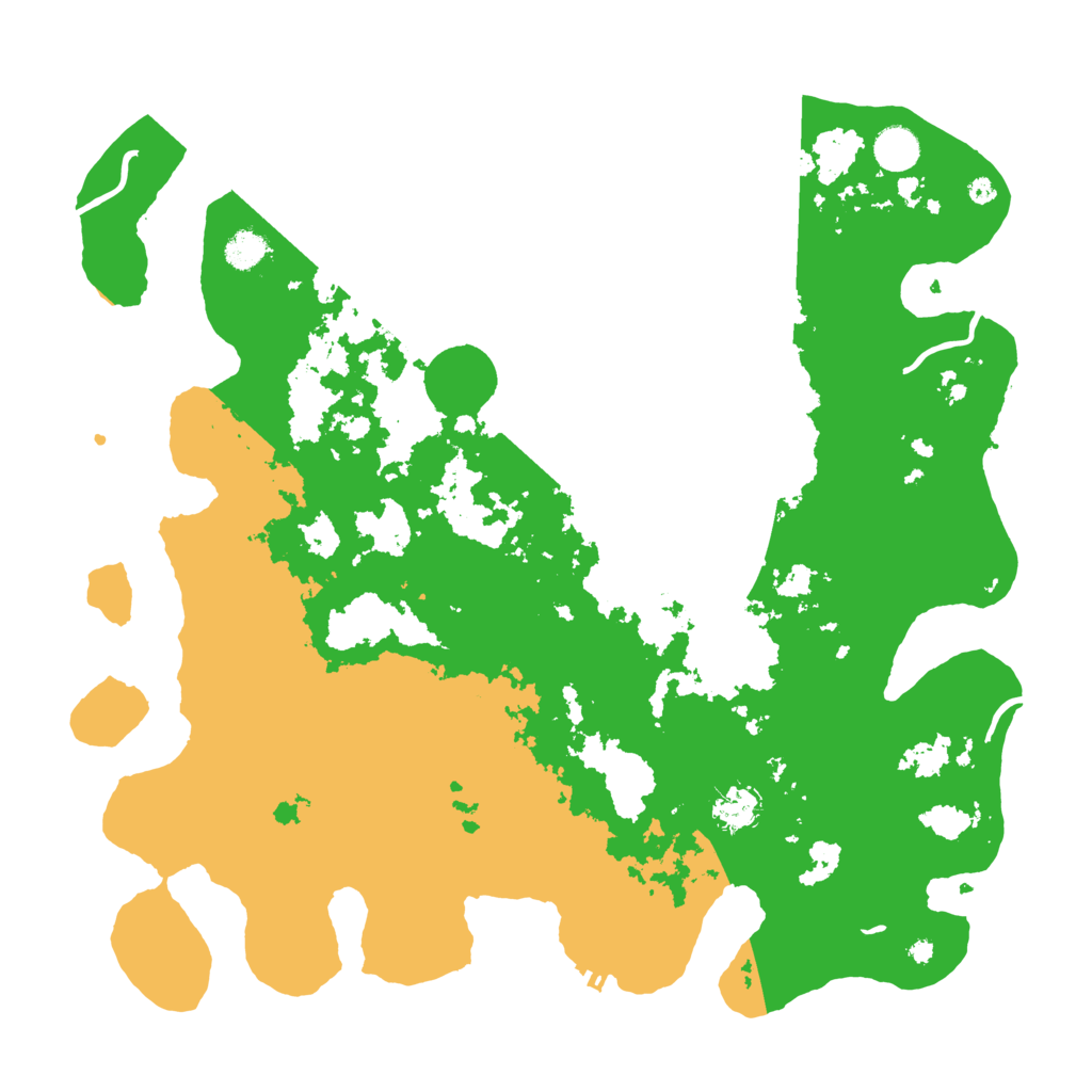 Biome Rust Map: Procedural Map, Size: 4250, Seed: 85028193