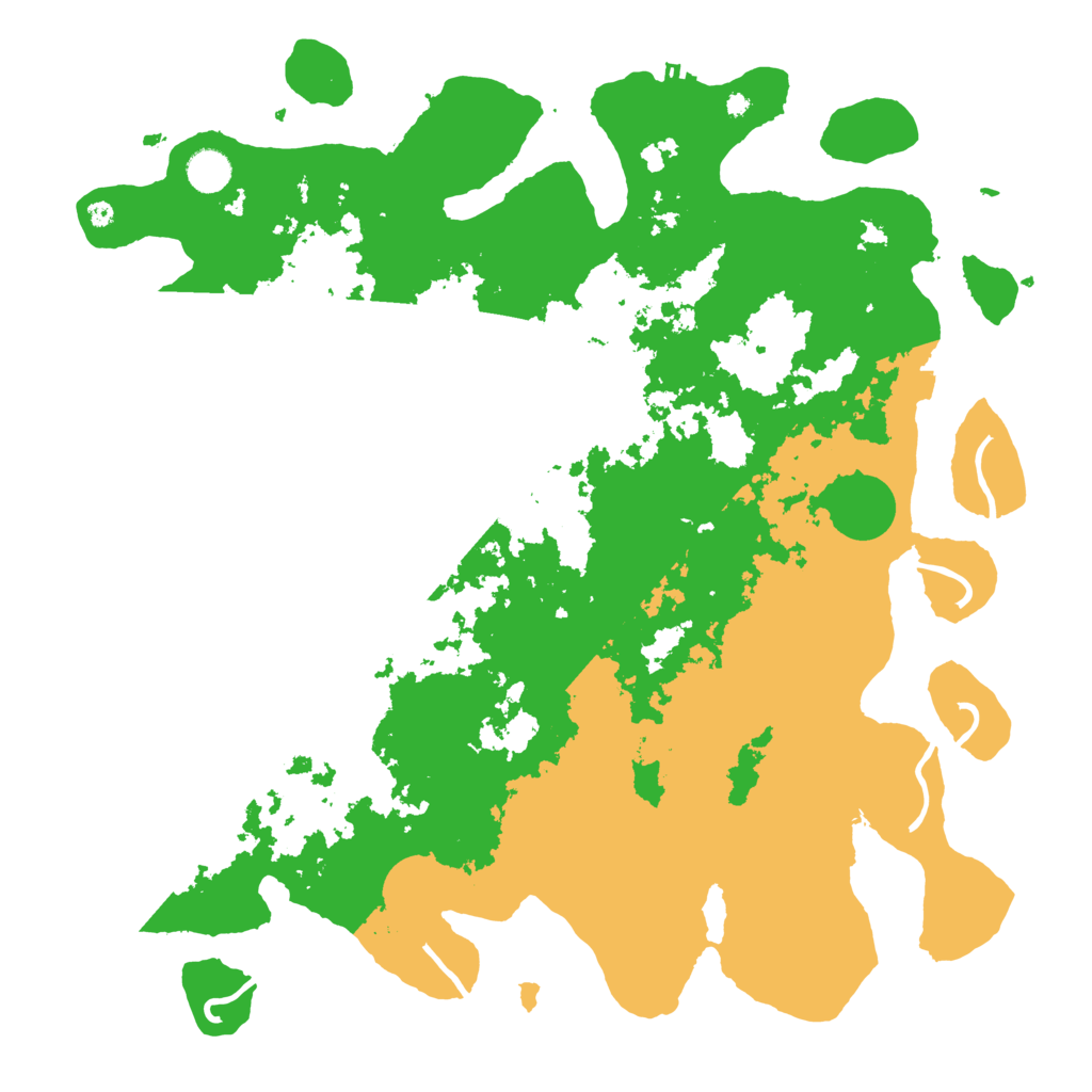 Biome Rust Map: Procedural Map, Size: 4400, Seed: 48318837