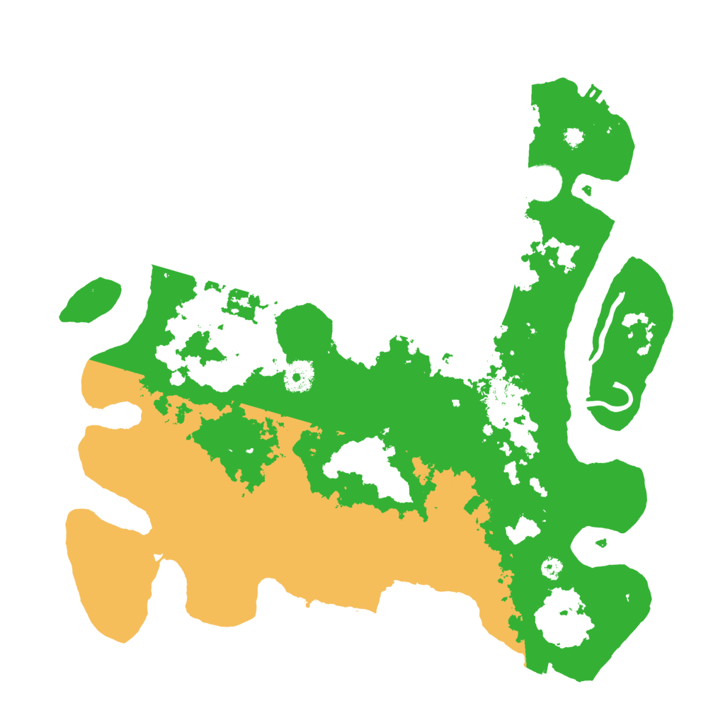 Biome Rust Map: Procedural Map, Size: 3500, Seed: 2093765863