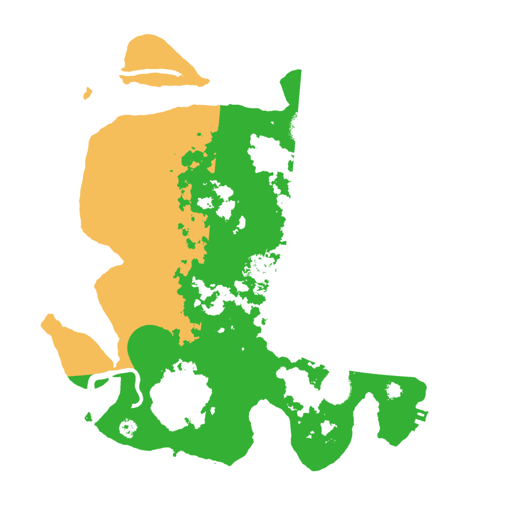 Biome Rust Map: Procedural Map, Size: 3000, Seed: 7347