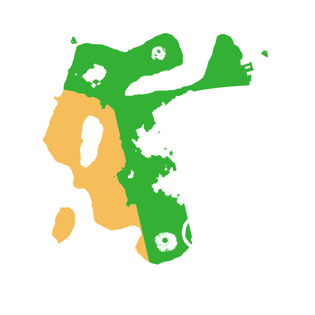 Biome Rust Map: Procedural Map, Size: 2300, Seed: 11223