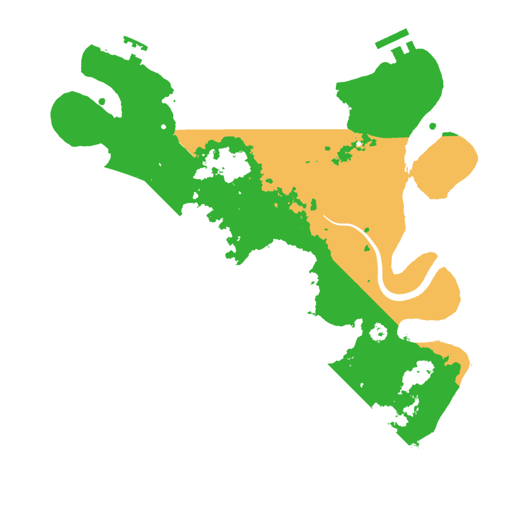 Biome Rust Map: Procedural Map, Size: 3000, Seed: 11820