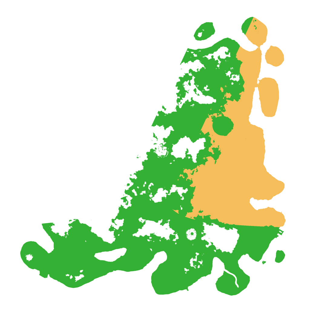 Biome Rust Map: Procedural Map, Size: 4250, Seed: 93337339