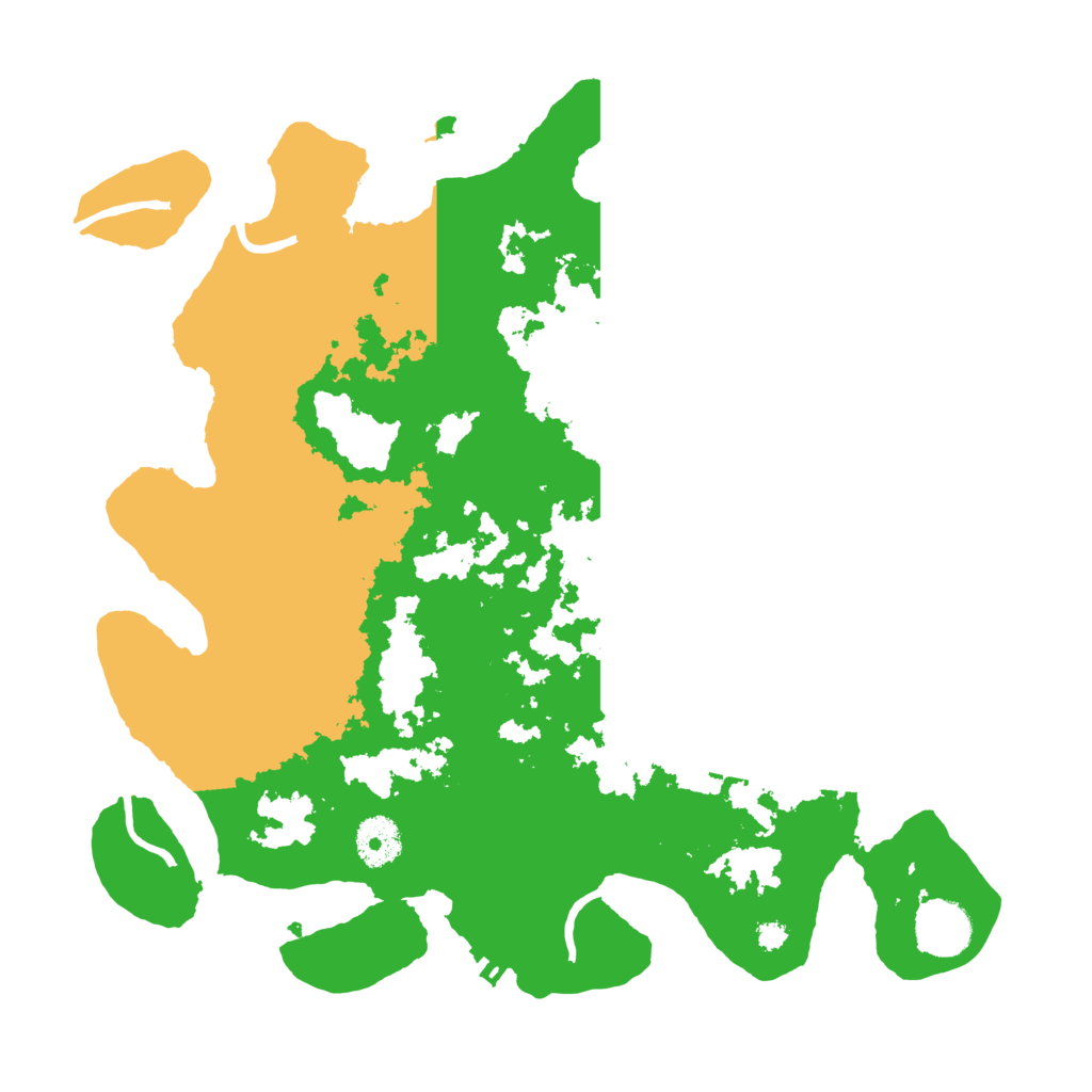 Biome Rust Map: Procedural Map, Size: 3450, Seed: 87053145