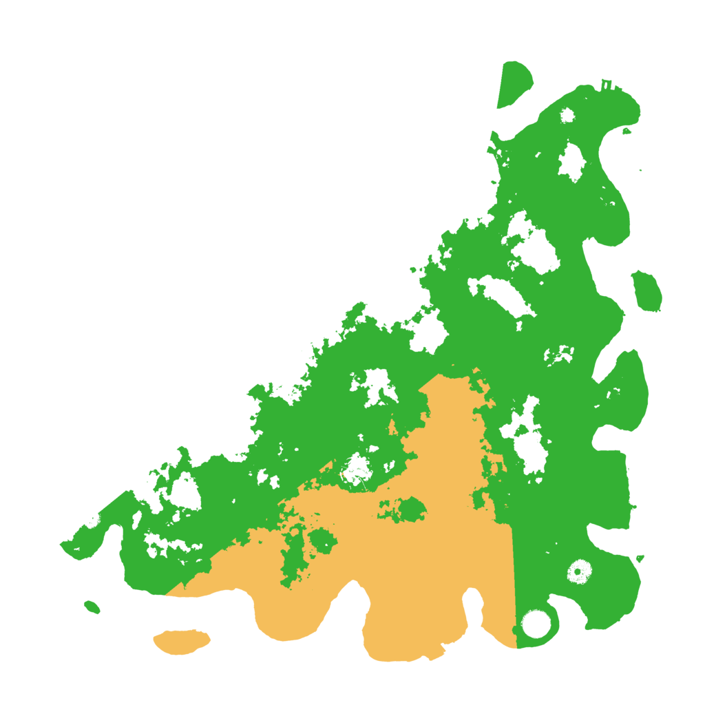 Biome Rust Map: Procedural Map, Size: 4400, Seed: 42618886