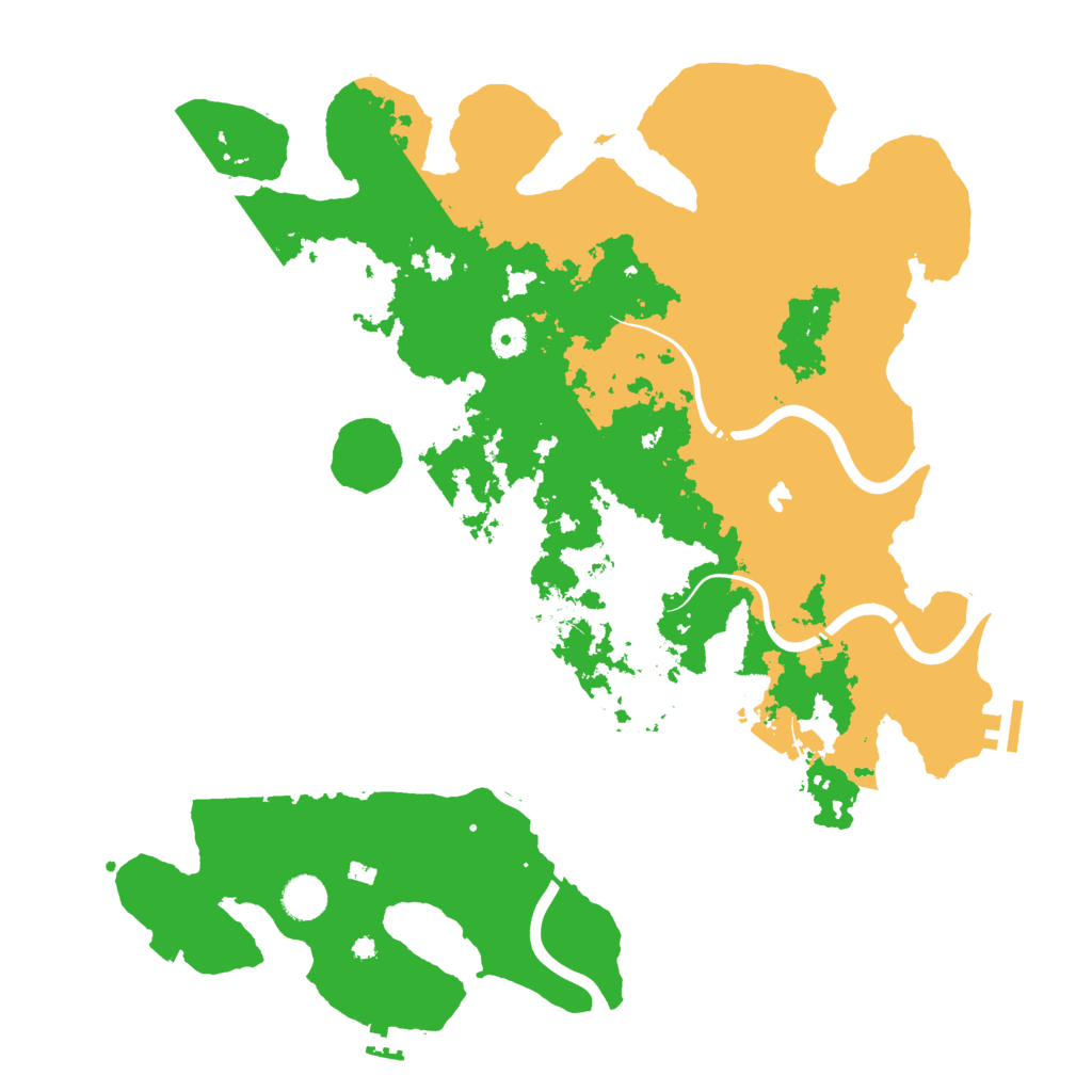 Biome Rust Map: Procedural Map, Size: 4250, Seed: 25871900