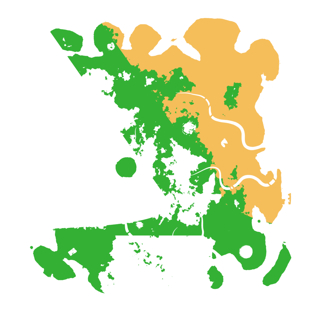 Biome Rust Map: Procedural Map, Size: 4250, Seed: 25871900