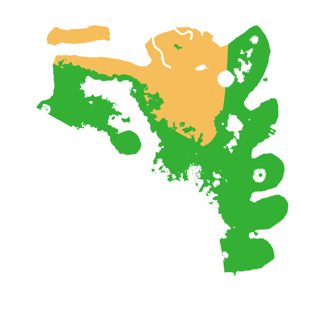 Biome Rust Map: Procedural Map, Size: 3450, Seed: 73484148