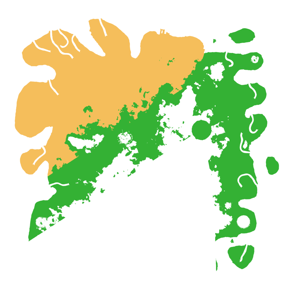 Biome Rust Map: Procedural Map, Size: 4000, Seed: 1709510