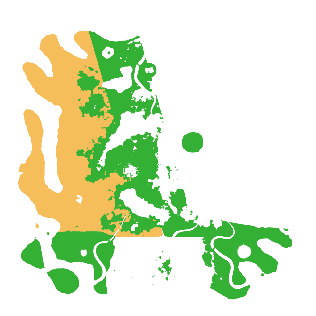 Biome Rust Map: Procedural Map, Size: 4150, Seed: 20112001