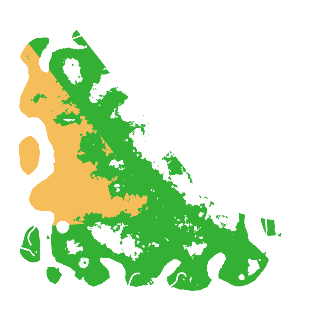 Biome Rust Map: Procedural Map, Size: 4400, Seed: 50049552