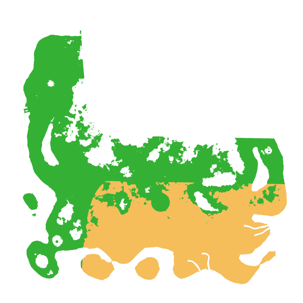 Biome Rust Map: Procedural Map, Size: 4300, Seed: 38922576