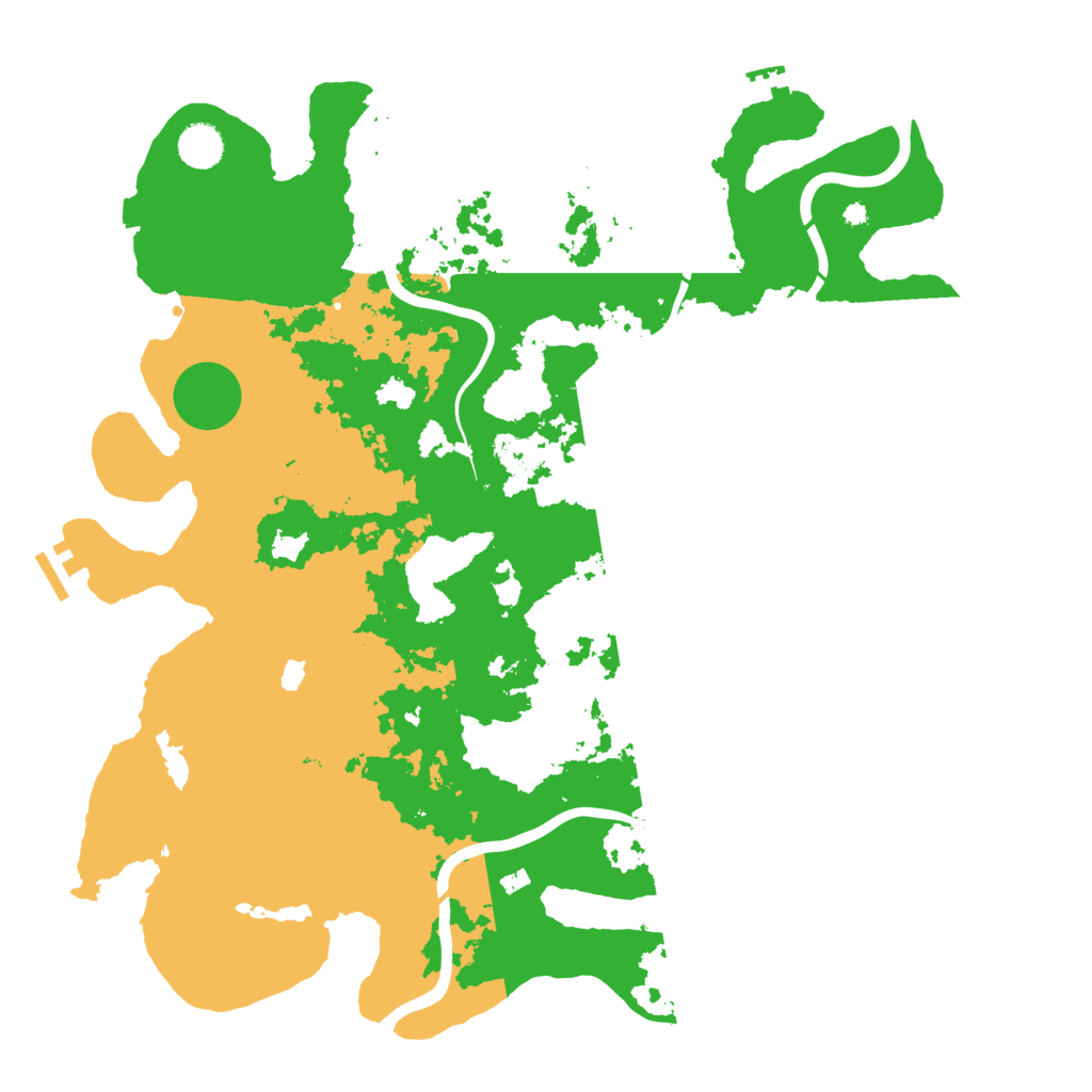 Biome Rust Map: Procedural Map, Size: 4250, Seed: 45402939