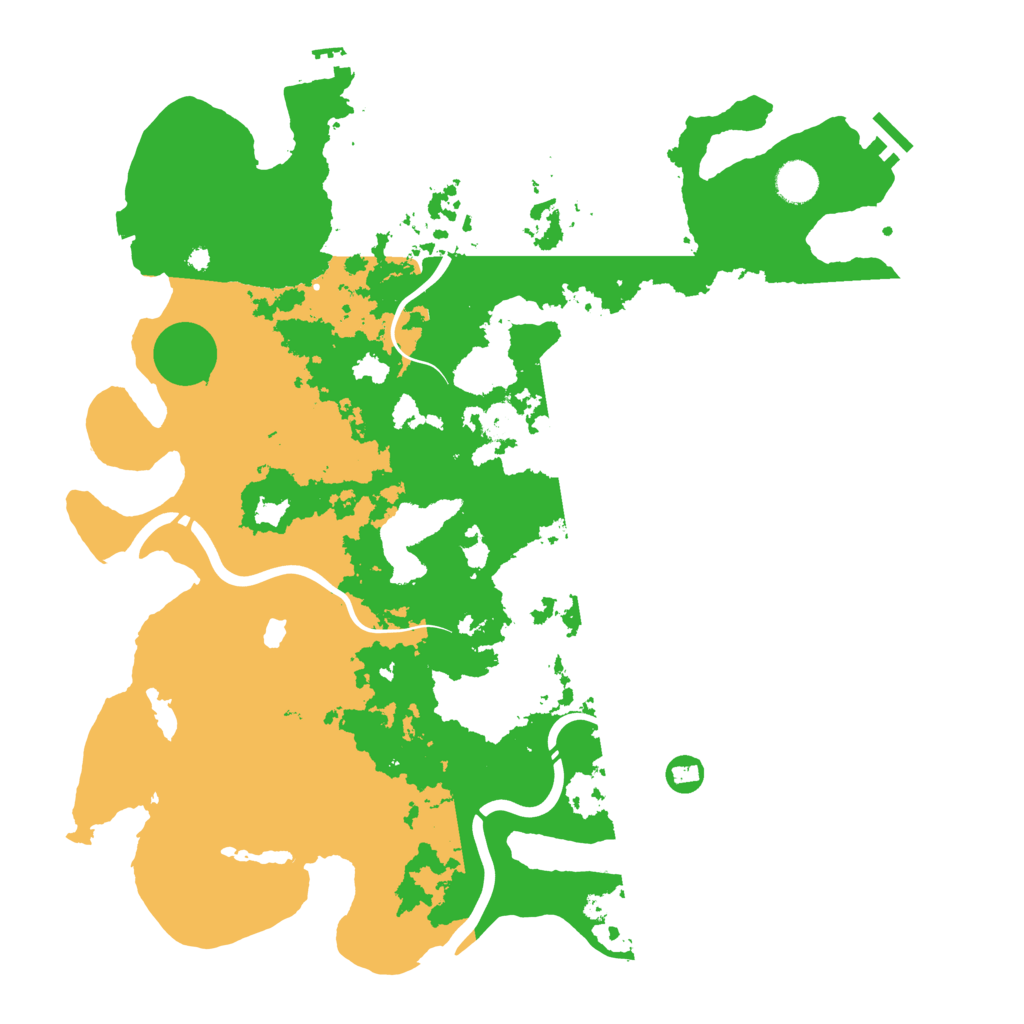 Biome Rust Map: Procedural Map, Size: 4250, Seed: 45402939