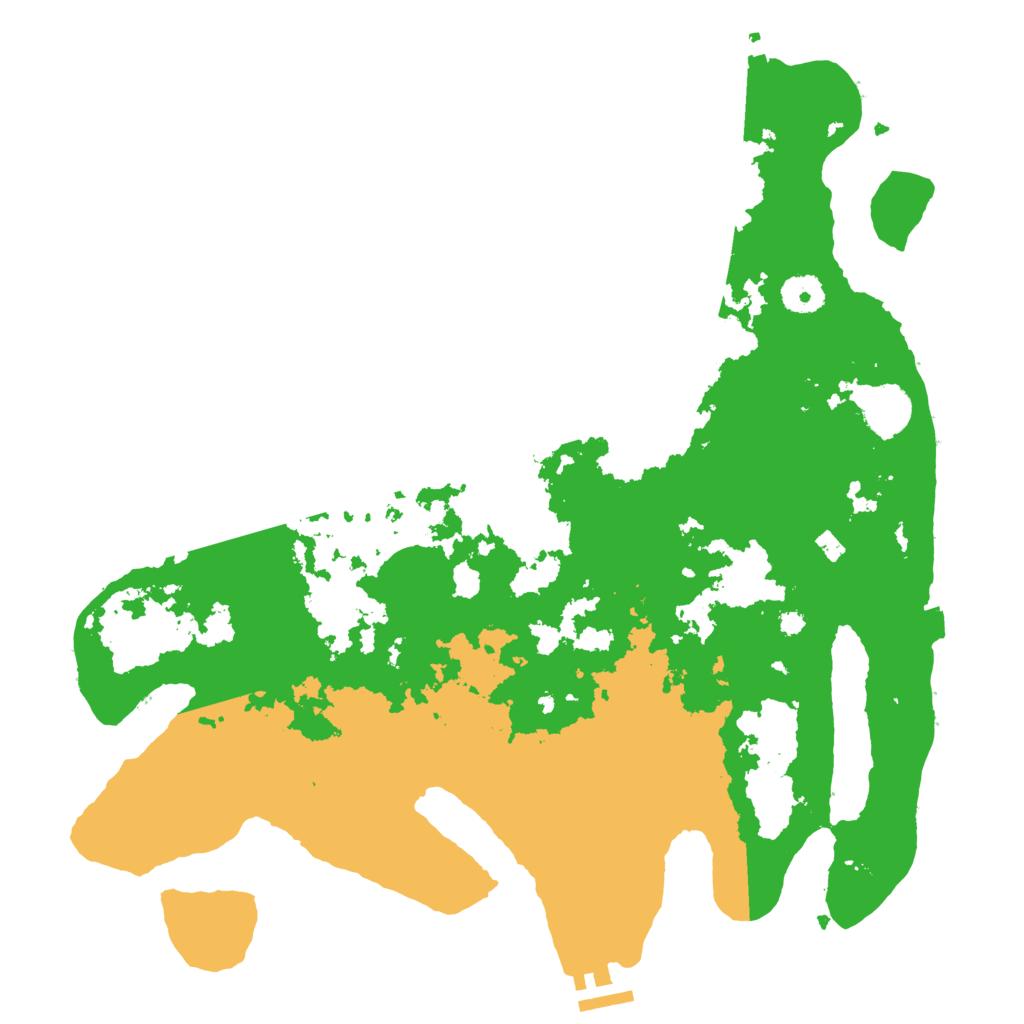 Biome Rust Map: Procedural Map, Size: 3750, Seed: 1459587336