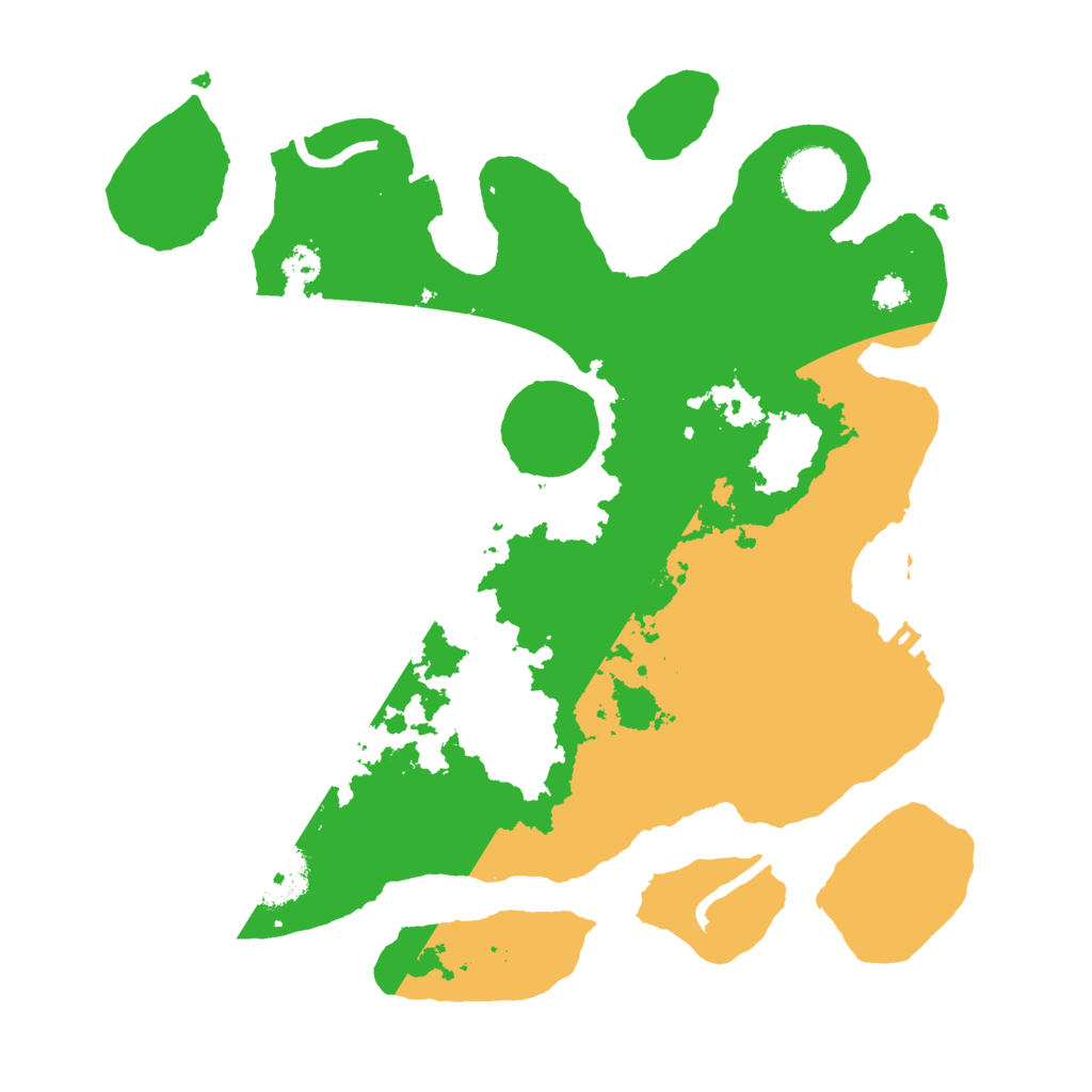 Biome Rust Map: Procedural Map, Size: 3000, Seed: 215246391