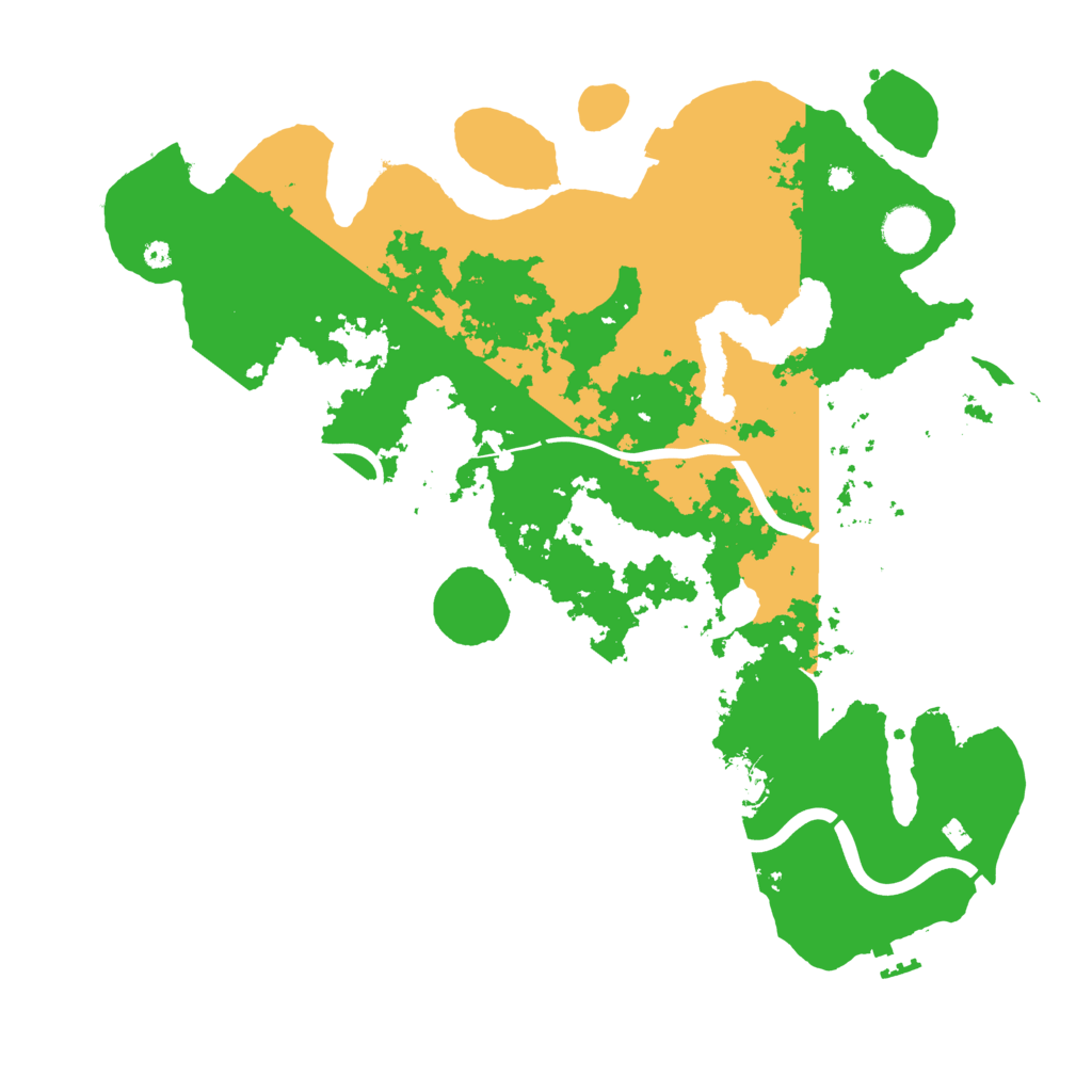 Biome Rust Map: Procedural Map, Size: 4000, Seed: 2070254699