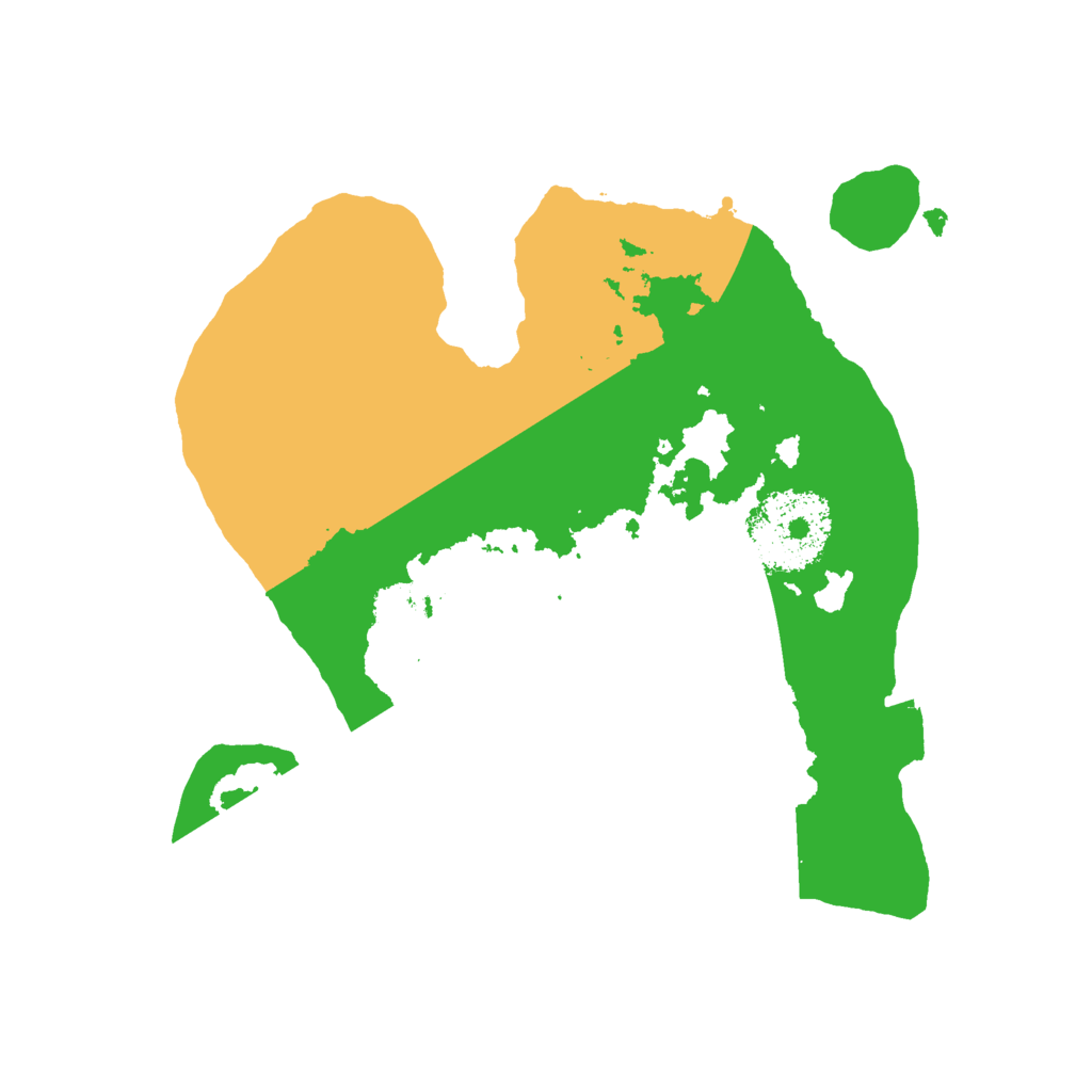Biome Rust Map: Procedural Map, Size: 2100, Seed: 56