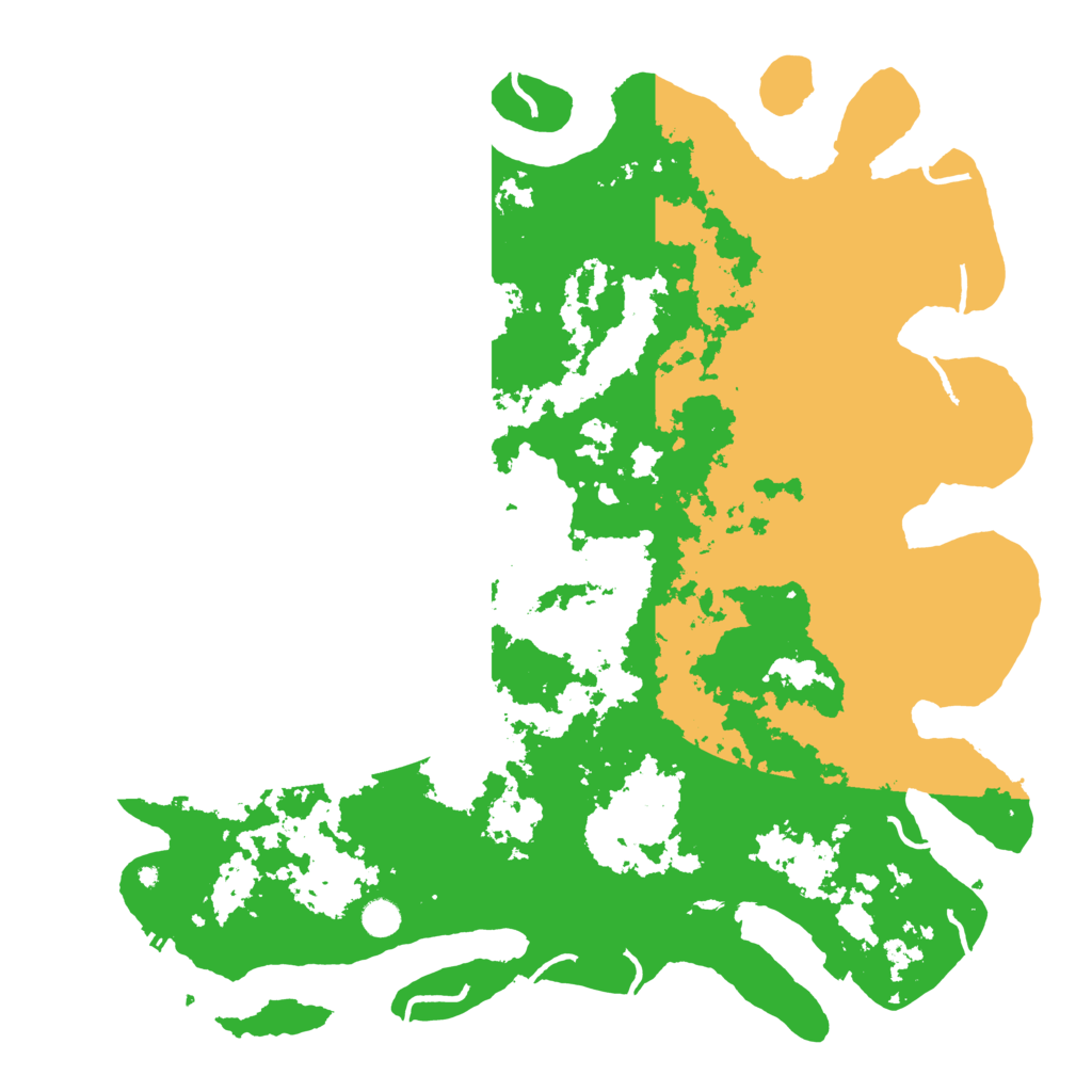 Biome Rust Map: Procedural Map, Size: 5000, Seed: 13572468