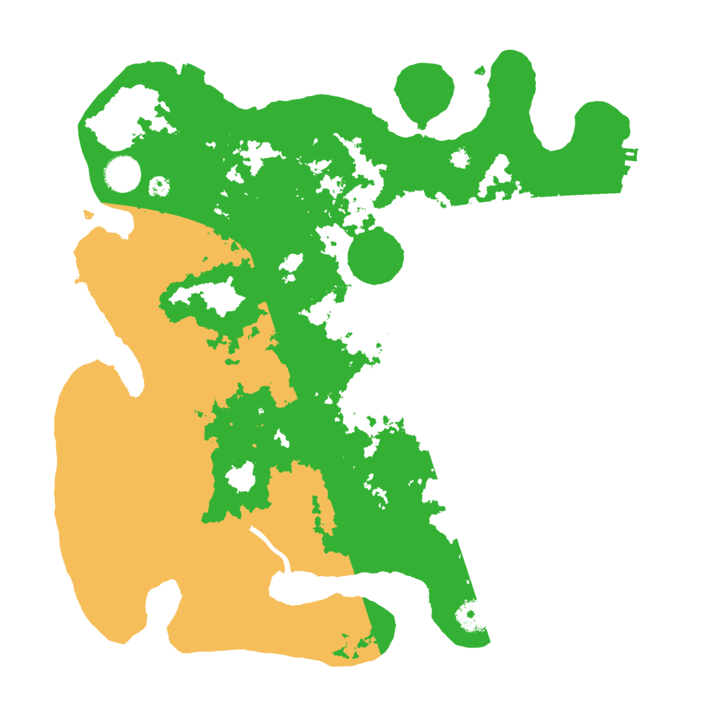 Biome Rust Map: Procedural Map, Size: 3500, Seed: 285904843