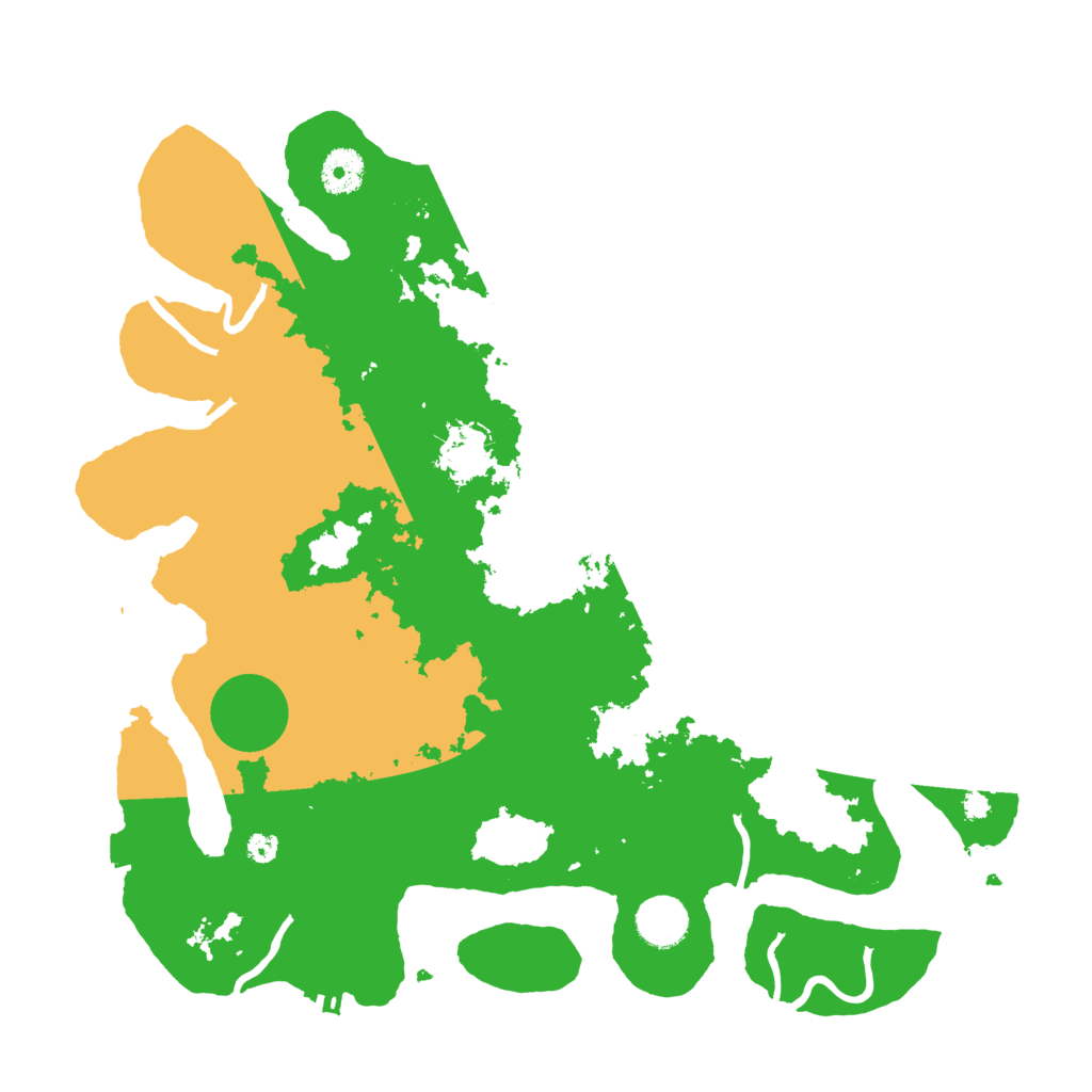 Biome Rust Map: Procedural Map, Size: 3700, Seed: 1481537129