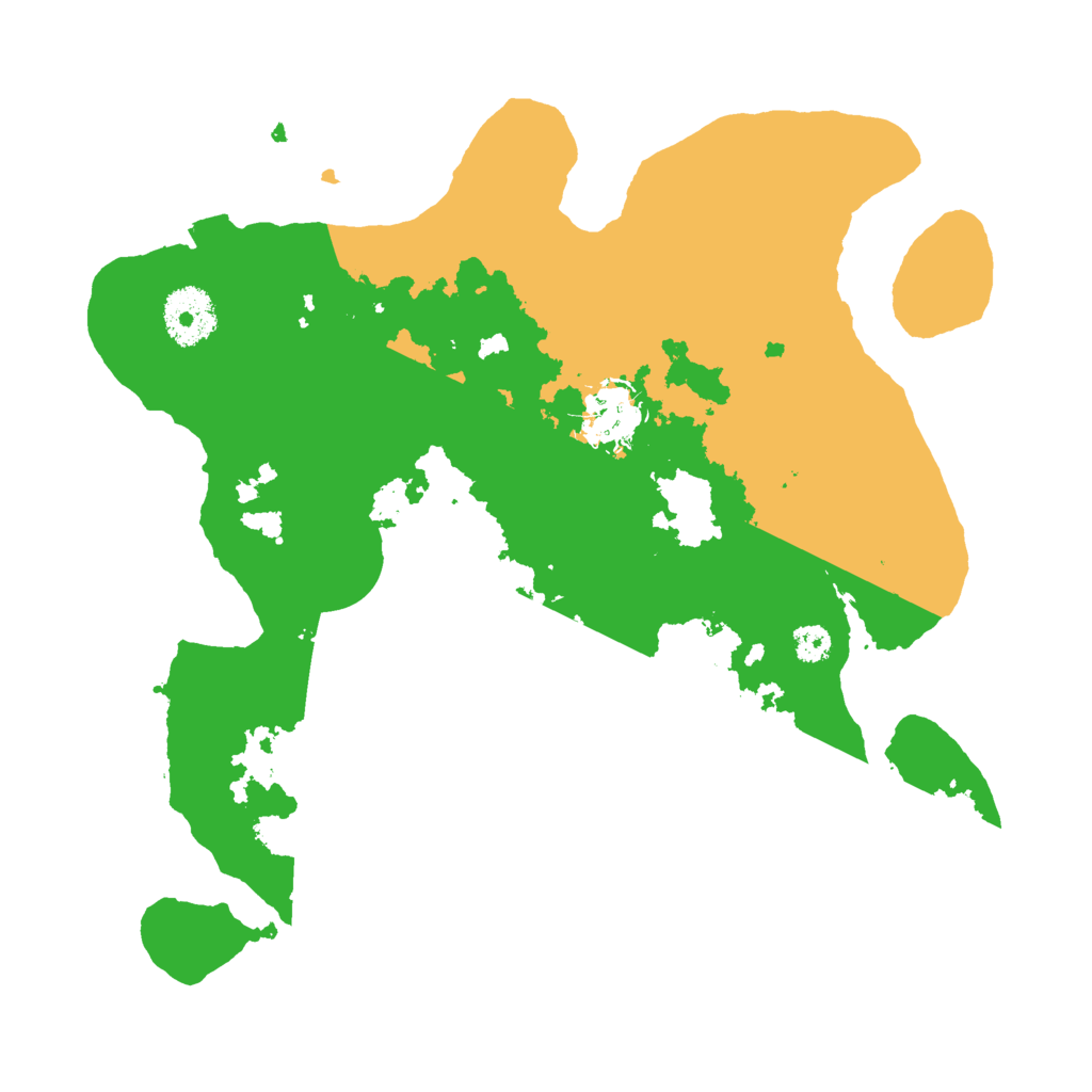 Biome Rust Map: Procedural Map, Size: 3000, Seed: 8604