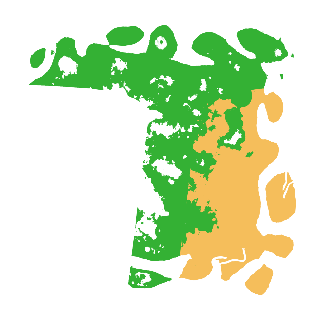 Biome Rust Map: Procedural Map, Size: 4000, Seed: 36517913