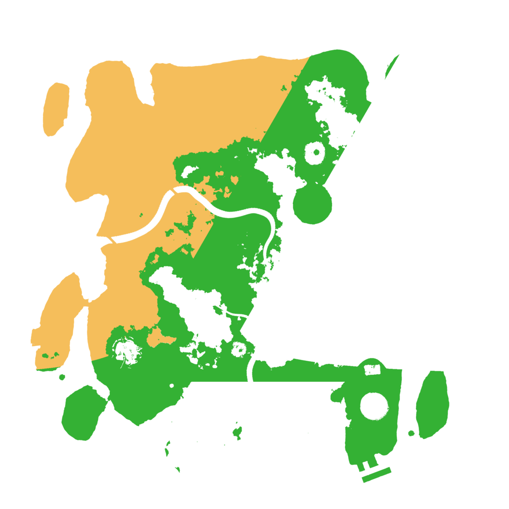 Biome Rust Map: Procedural Map, Size: 3450, Seed: 14275511