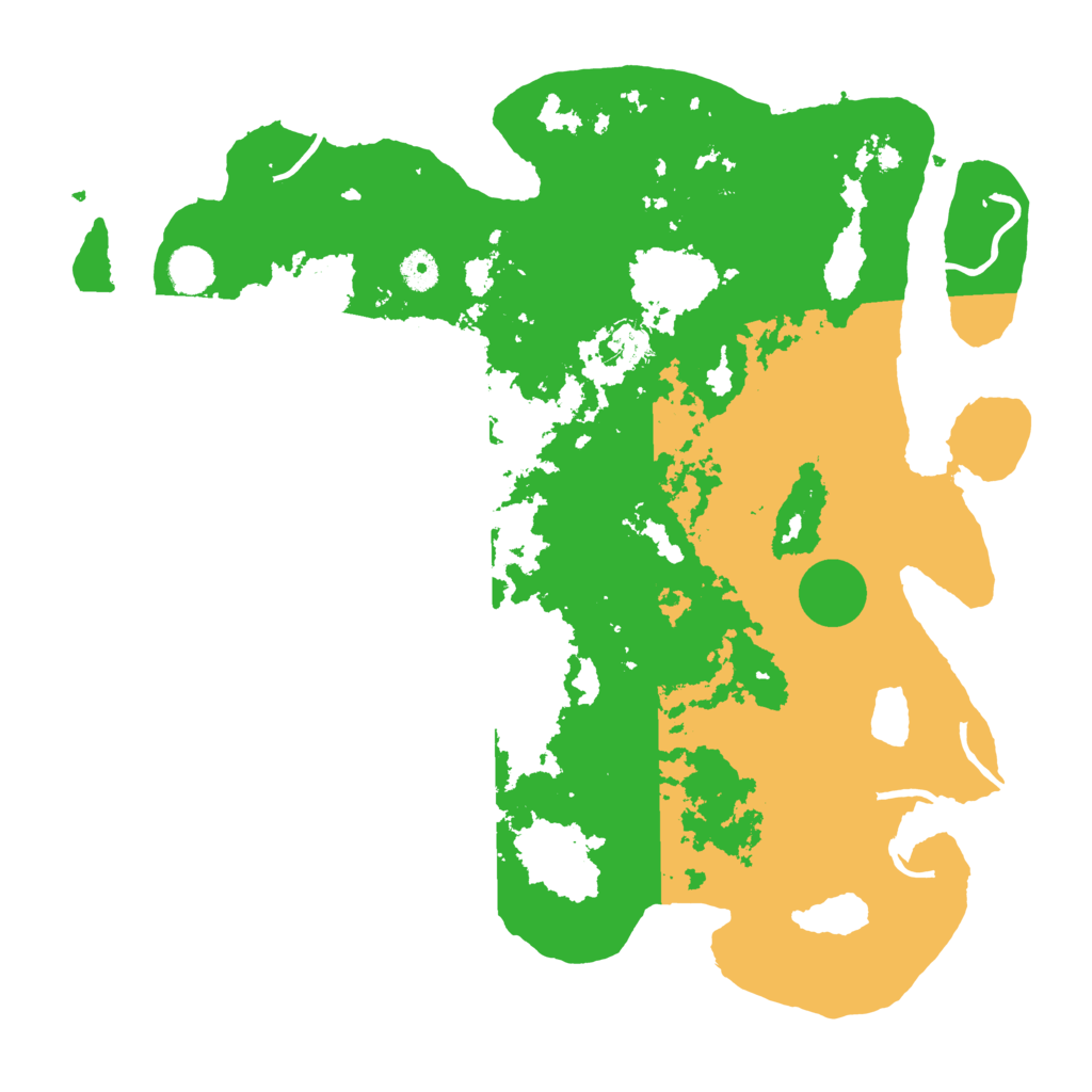 Biome Rust Map: Procedural Map, Size: 4250, Seed: 39355086