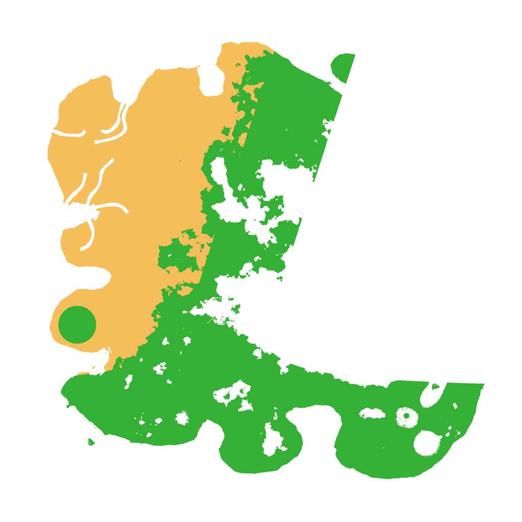 Biome Rust Map: Procedural Map, Size: 3650, Seed: 92491258