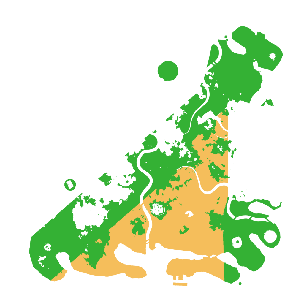 Biome Rust Map: Procedural Map, Size: 4250, Seed: 92897374
