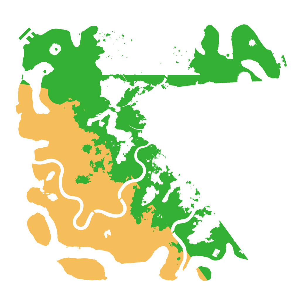 Biome Rust Map: Procedural Map, Size: 4000, Seed: 73987338