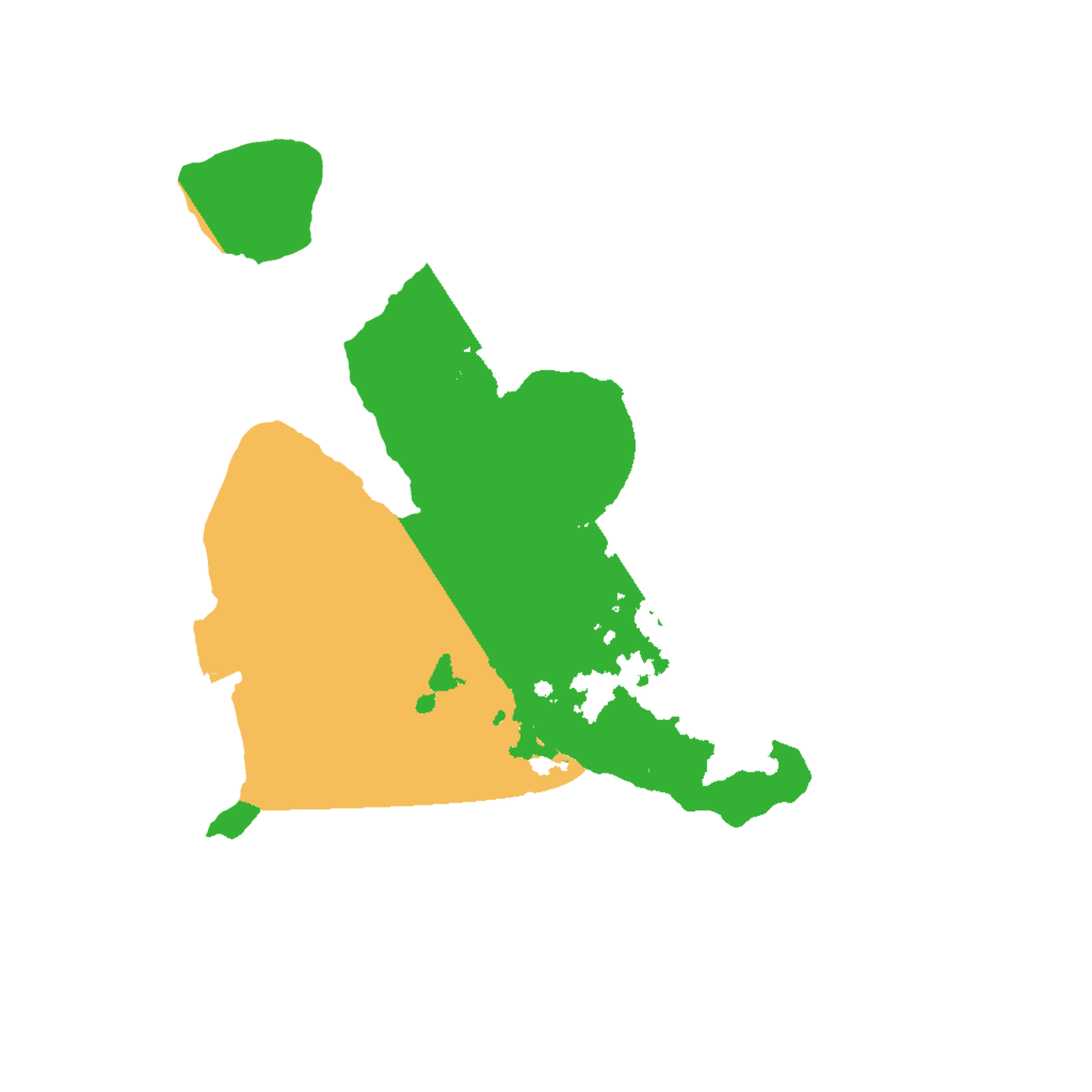 Biome Rust Map: Procedural Map, Size: 2000, Seed: 94361
