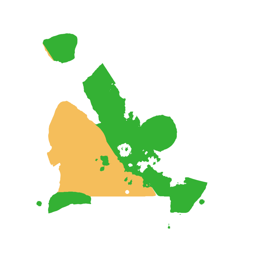 Biome Rust Map: Procedural Map, Size: 2000, Seed: 94361