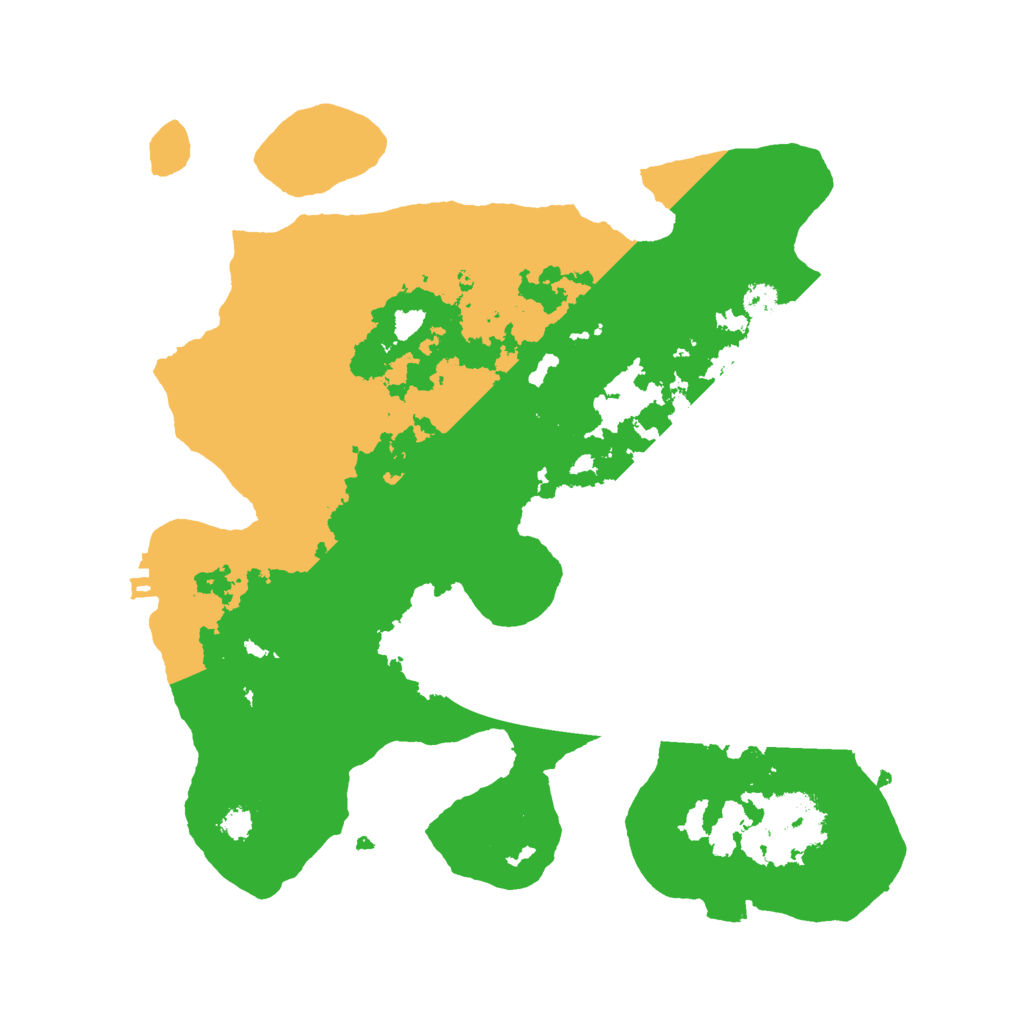 Biome Rust Map: Procedural Map, Size: 3000, Seed: 15808