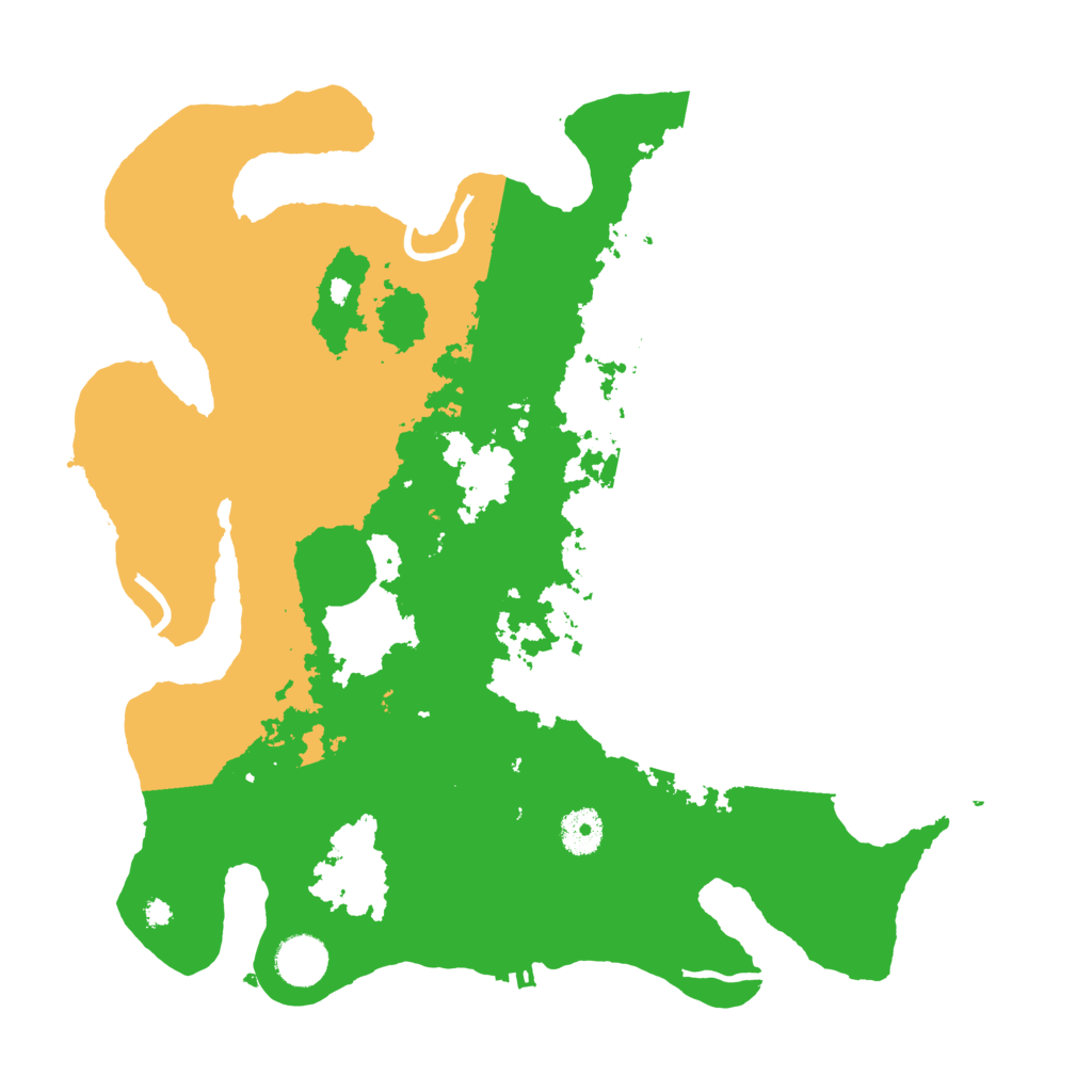 Biome Rust Map: Procedural Map, Size: 3700, Seed: 15860816