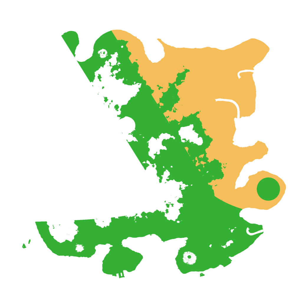 Biome Rust Map: Procedural Map, Size: 3450, Seed: 94202169